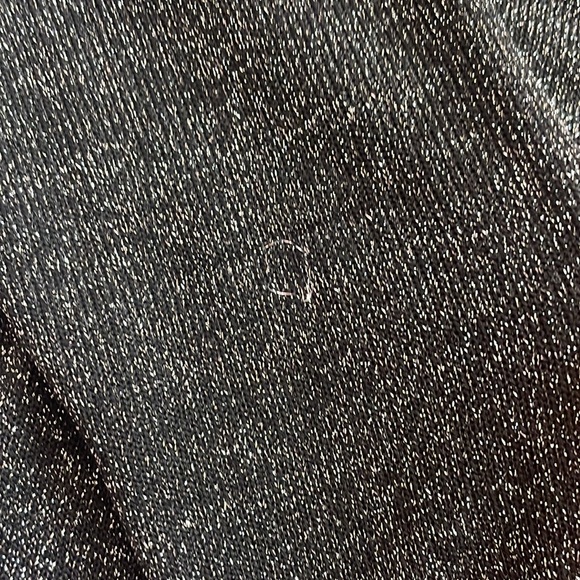 H&M sparkle black long sleeve top - Picture 3 of 4